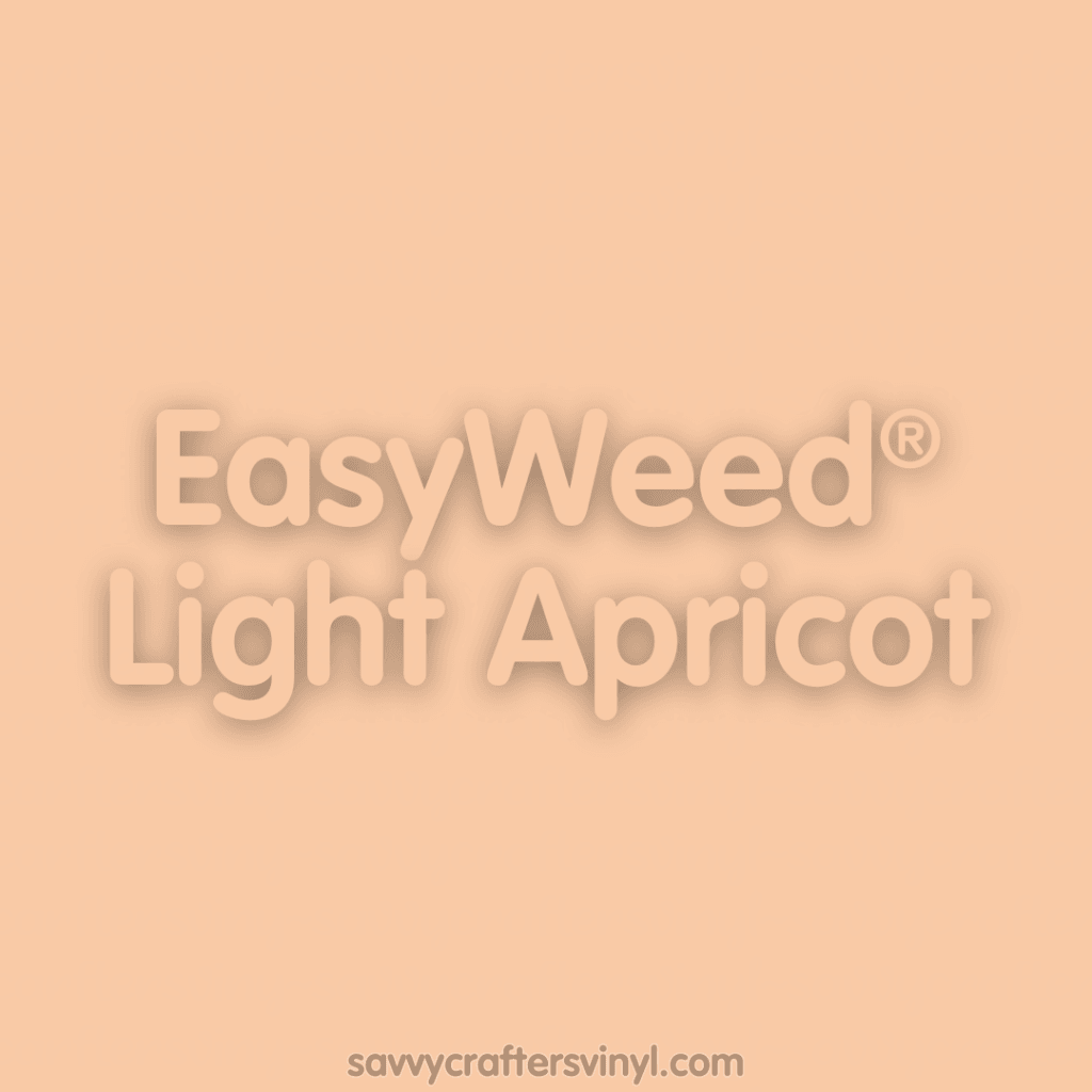 Siser Easyweed (12X15 Sheets) Light Apricot Heat Transfer Vinyl