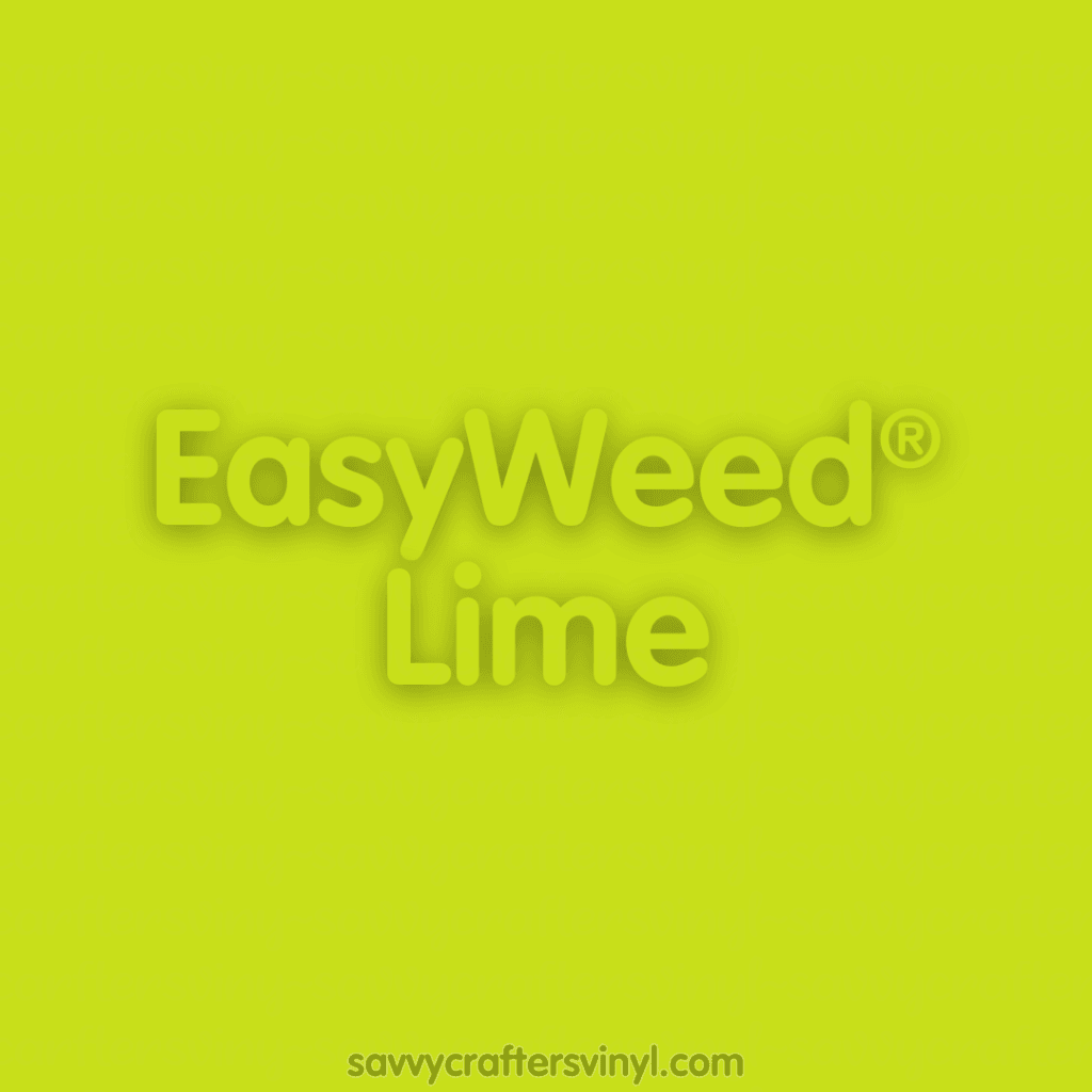 Siser Easyweed (12X15 Sheets) Lime Heat Transfer Vinyl