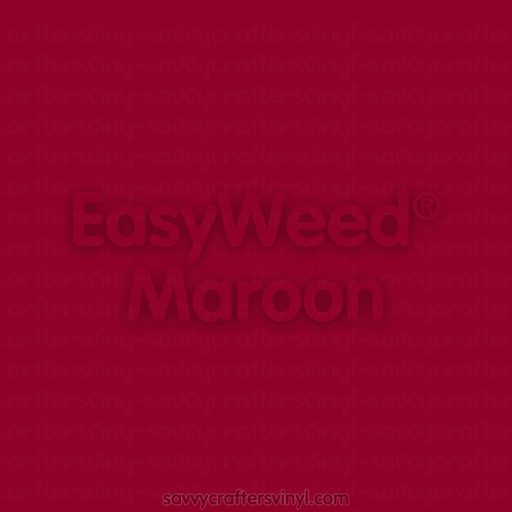 Siser Easyweed (12X15 Sheets) Maroon Heat Transfer Vinyl