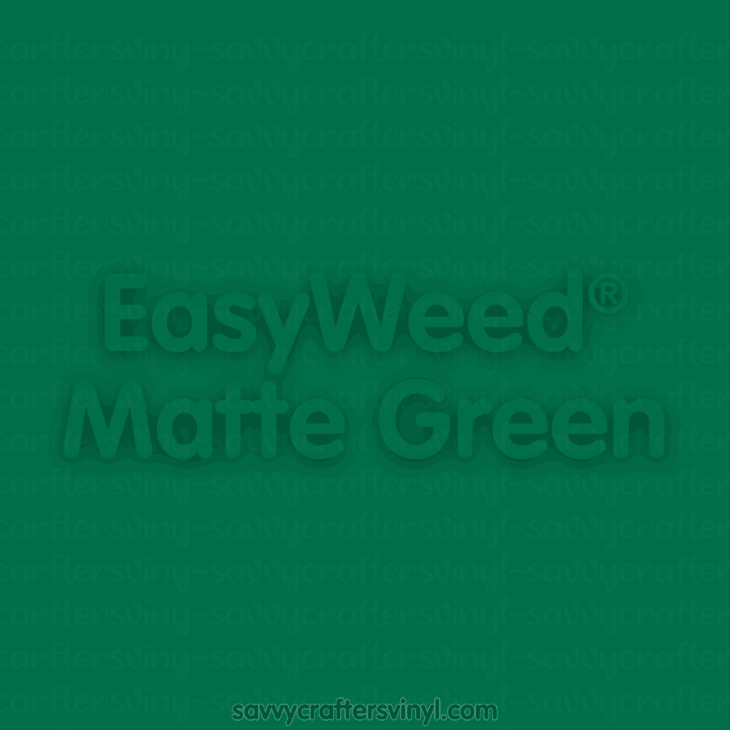 Siser Easyweed (12X15 Sheets) Matte Green Heat Transfer Vinyl