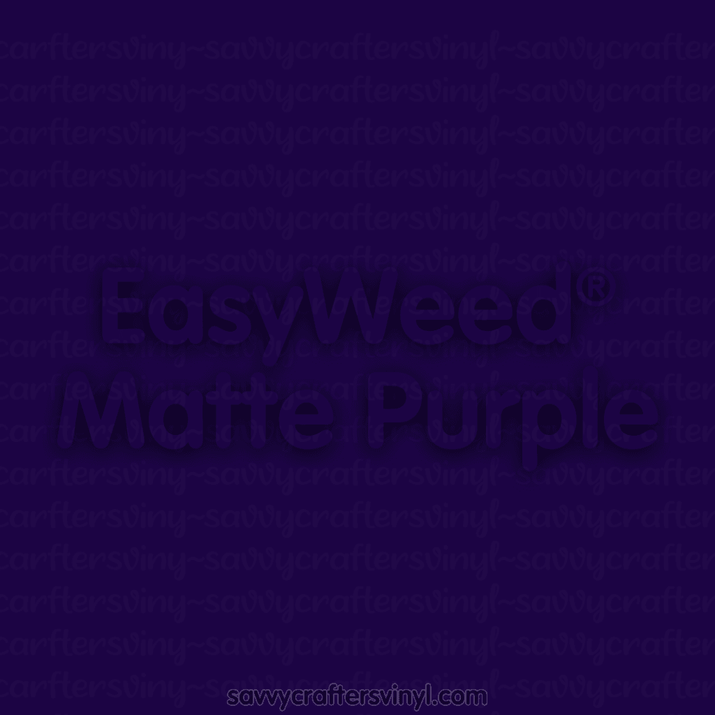 Siser Easyweed (12X15 Sheets) Matte Purple Heat Transfer Vinyl