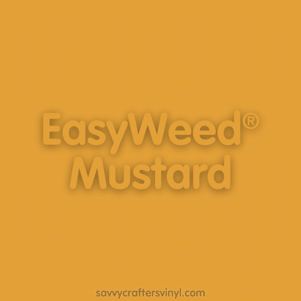 Siser Easyweed (12X15 Sheets) Mustard Heat Transfer Vinyl