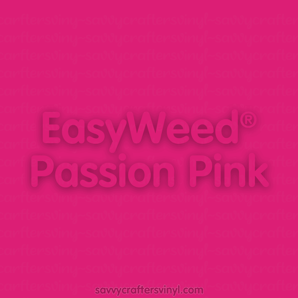 Siser Easyweed (12X15 Sheets) Passion Pink Heat Transfer Vinyl