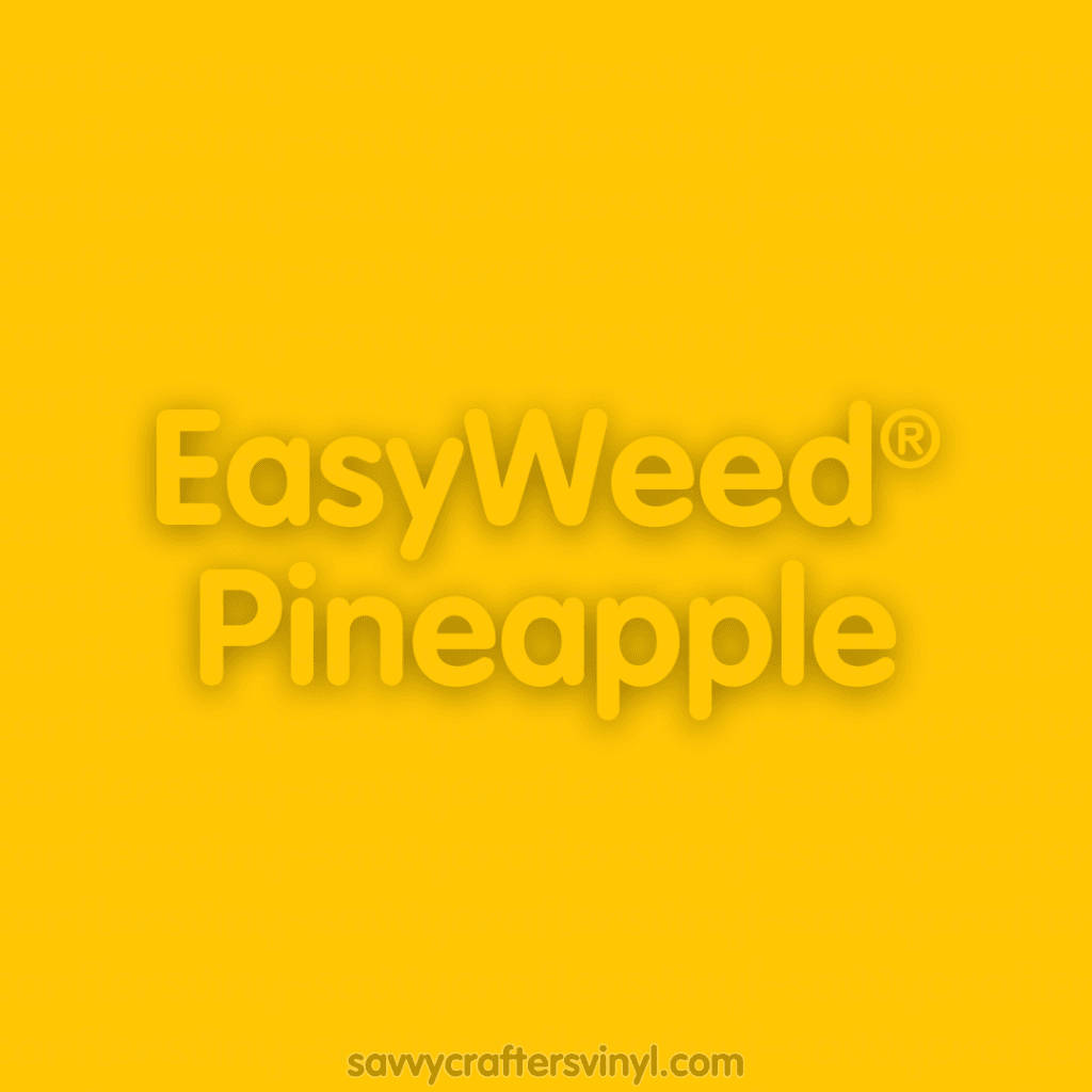 Siser Easyweed (12X15 Sheets) Pineapple Heat Transfer Vinyl