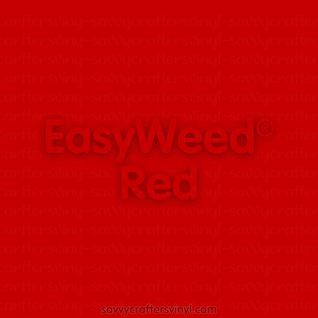 Siser Easyweed (12X15 Sheets) Red Heat Transfer Vinyl