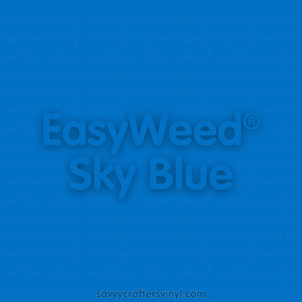 Siser Easyweed (12X15 Sheets) Sky Blue Heat Transfer Vinyl