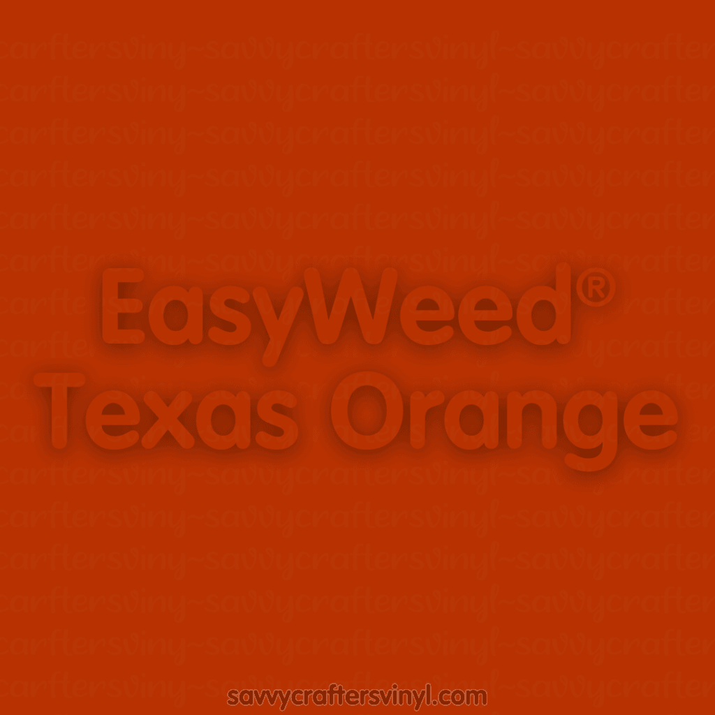 Siser Easyweed (12X15 Sheets) Texas Orange Heat Transfer Vinyl