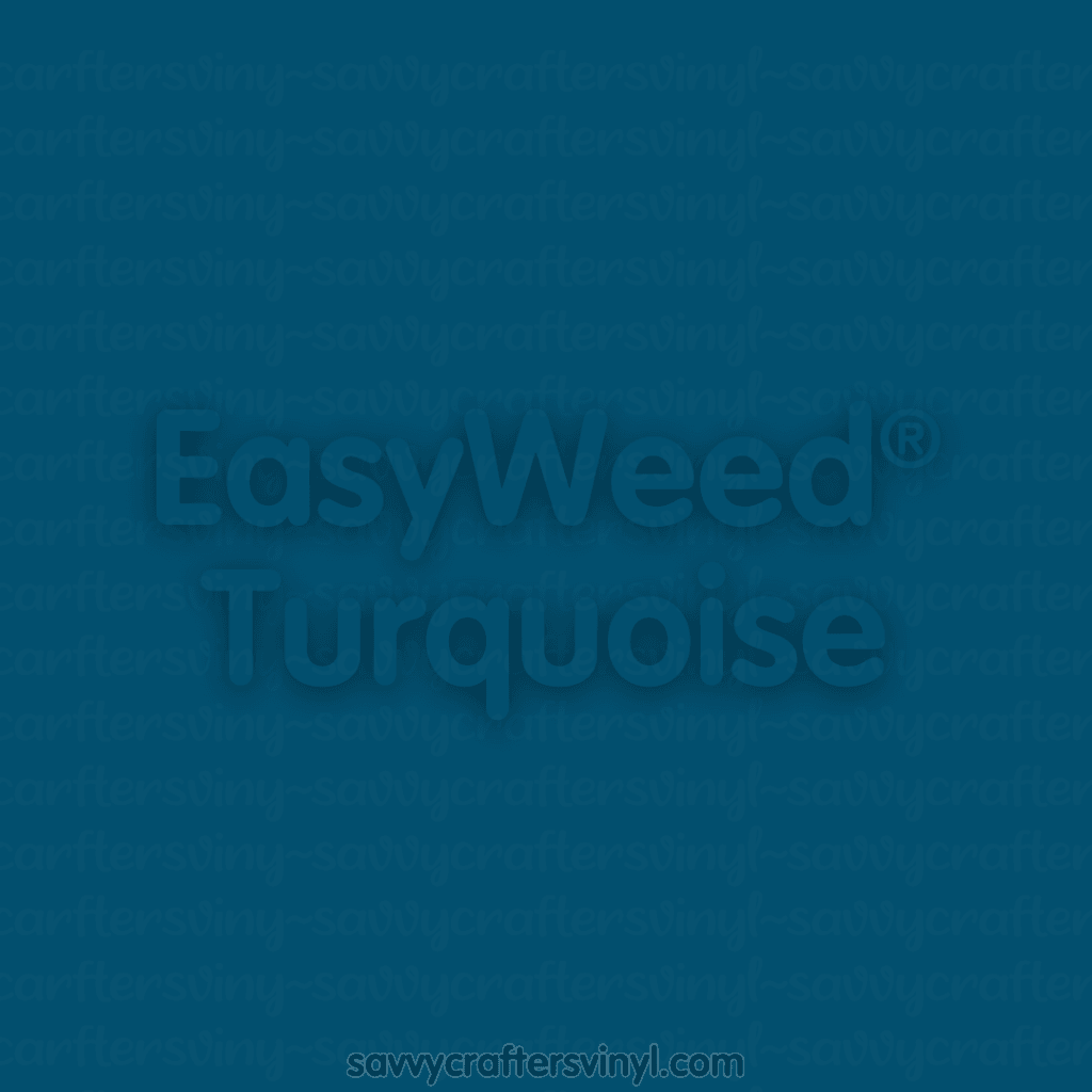 Siser Easyweed (12X15 Sheets) Turquoise Heat Transfer Vinyl