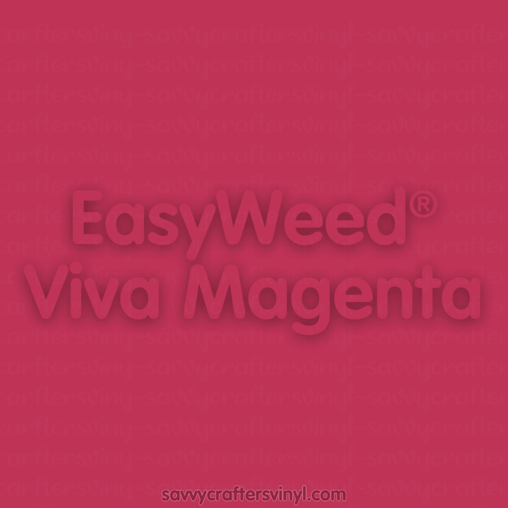 Siser Easyweed (12X15 Sheets) Viva Magenta Heat Transfer Vinyl