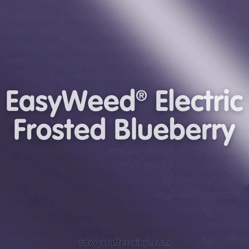 Siser EasyWeed® Electric | Frosted Blueberry - Savvy Crafters Vinyl & Gifts