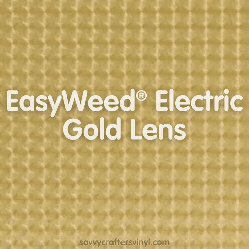 Siser EasyWeed® Electric | Gold Lens - Savvy Crafters Vinyl & Gifts