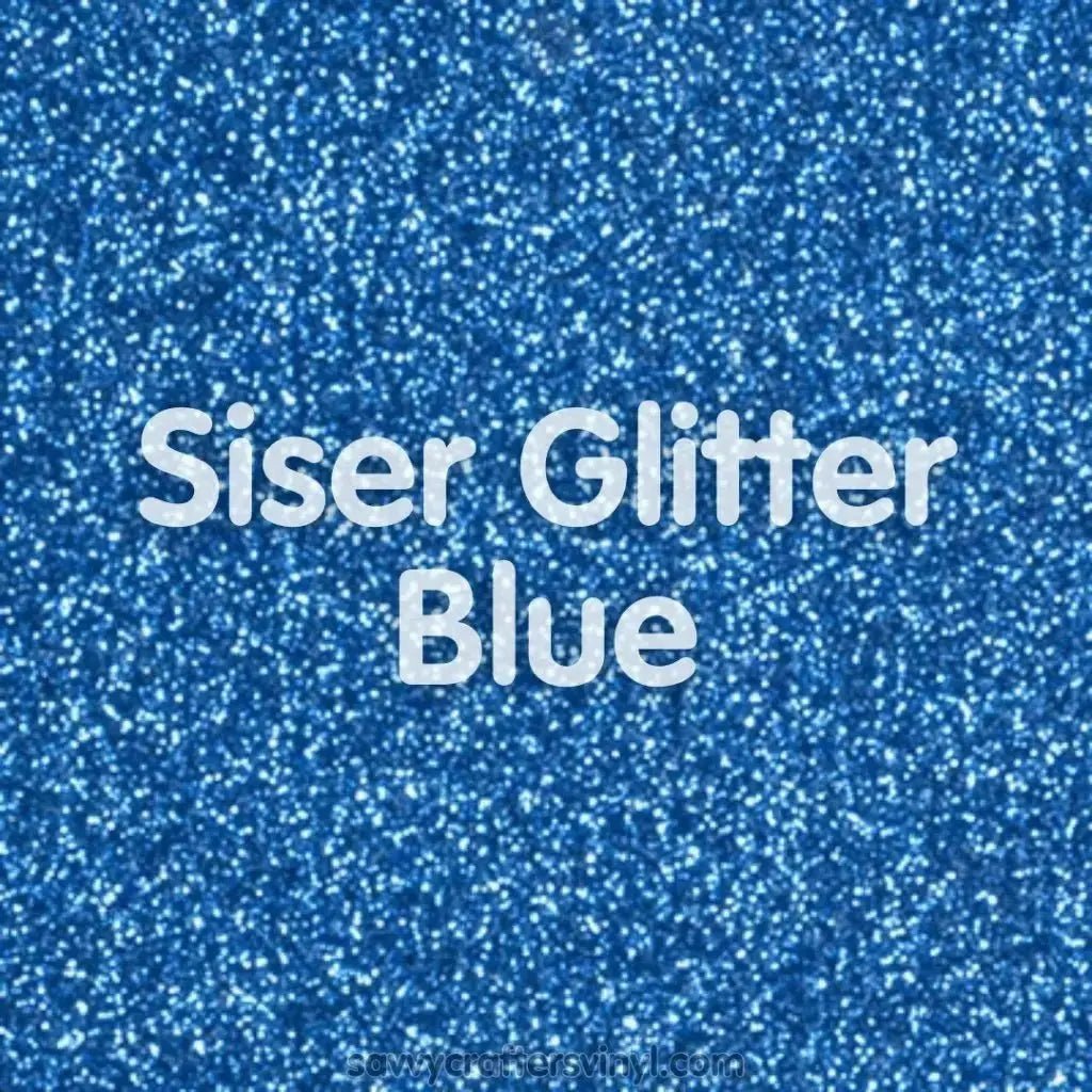 Siser Glitter | Blue - Savvy Crafters Vinyl & Gifts