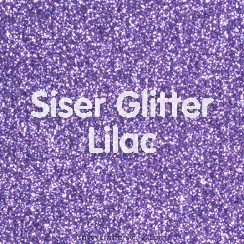 Siser Glitter | Lilac - Savvy Crafters Vinyl & Gifts
