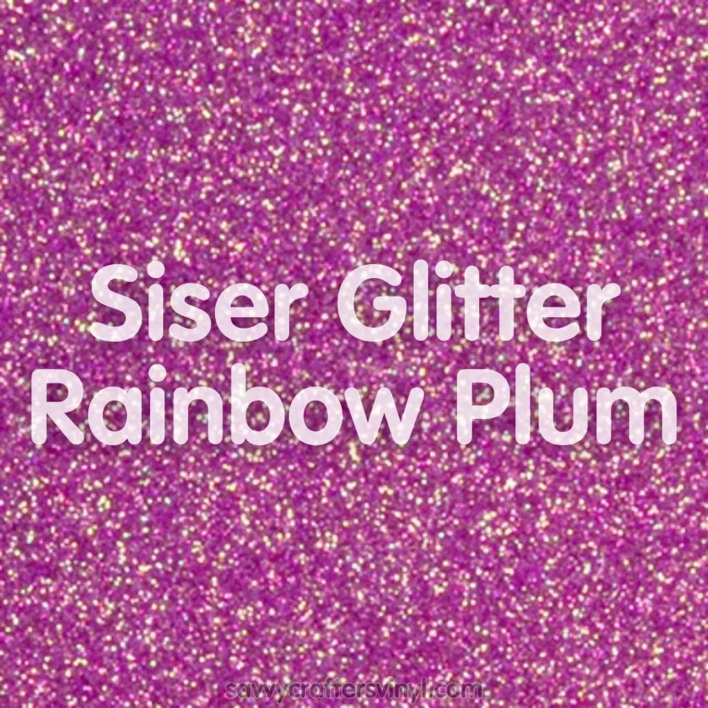 Siser Glitter | Rainbow Plum - Savvy Crafters Vinyl & Gifts