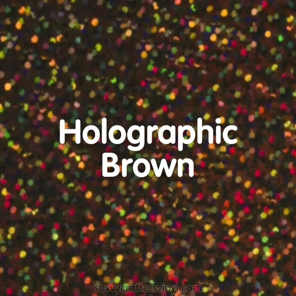 Siser Holographic | Brown - Savvy Crafters Vinyl & Gifts