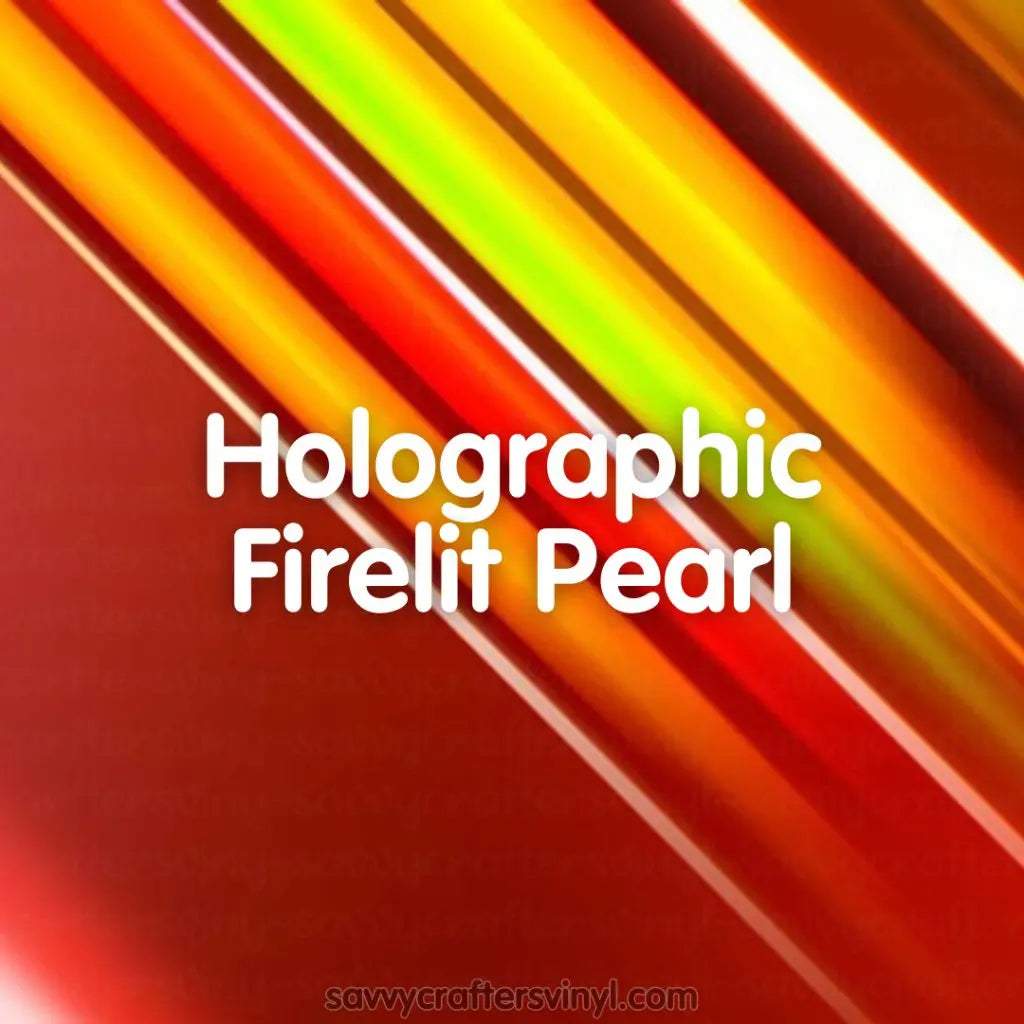 Siser Holographic | Firelit Pearl – Savvy Crafters Vinyl & Gifts