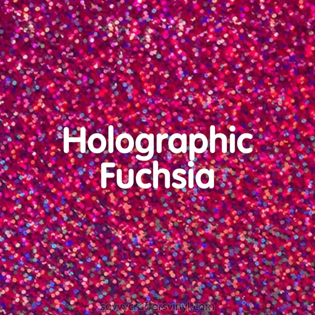 Siser Holographic | Fuchsia - Savvy Crafters Vinyl & Gifts