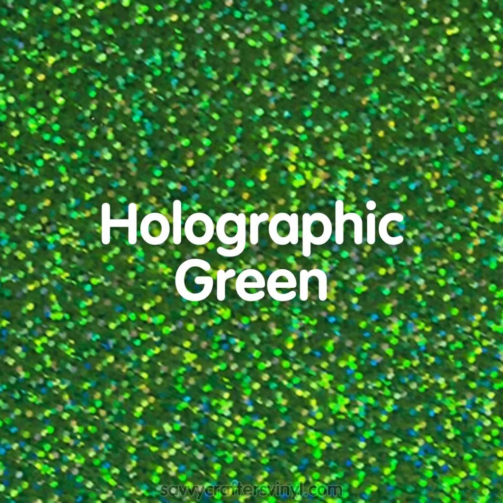 Siser Holographic | Green - Savvy Crafters Vinyl & Gifts