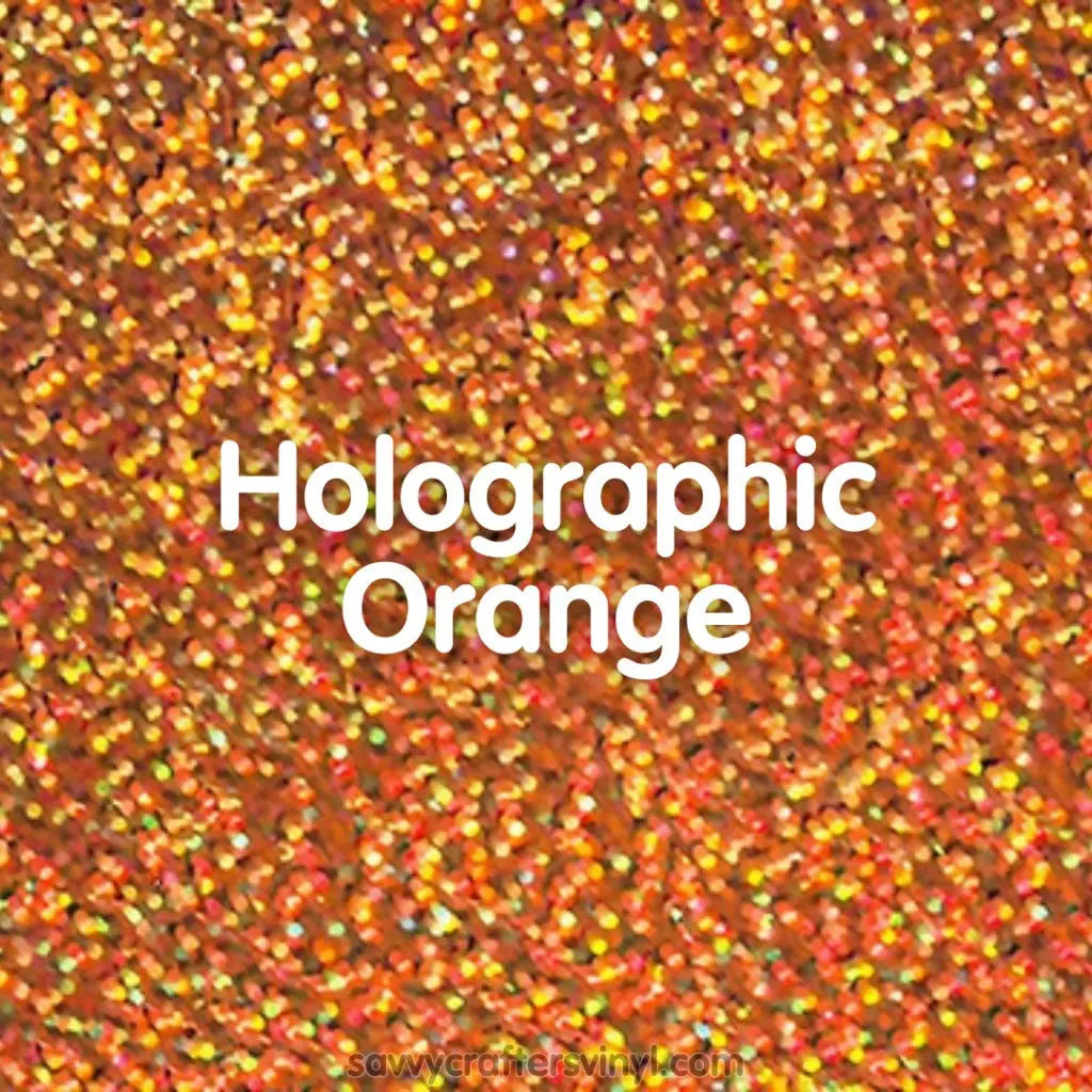 Siser Holographic | Orange - Savvy Crafters Vinyl & Gifts