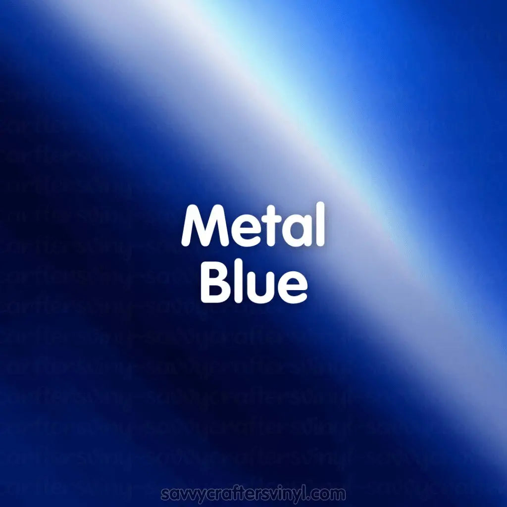 Siser Metal | Blue - Savvy Crafters Vinyl & Gifts
