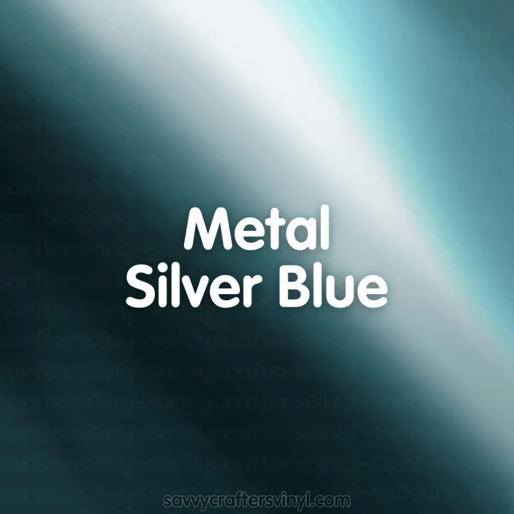 Siser Metal | Silver Blue - Savvy Crafters Vinyl & Gifts