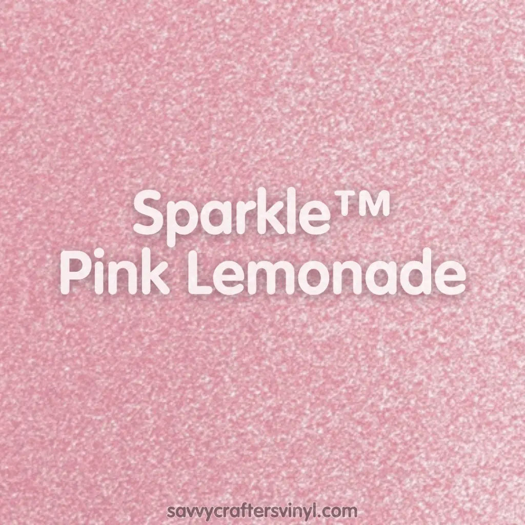 Siser Sparkle™ | Pink Lemonade - Savvy Crafters Vinyl & Gifts
