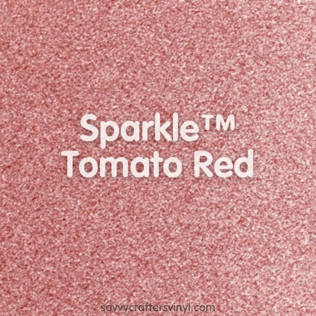 Siser Sparkle™ | Tomato Red - Savvy Crafters Vinyl & Gifts