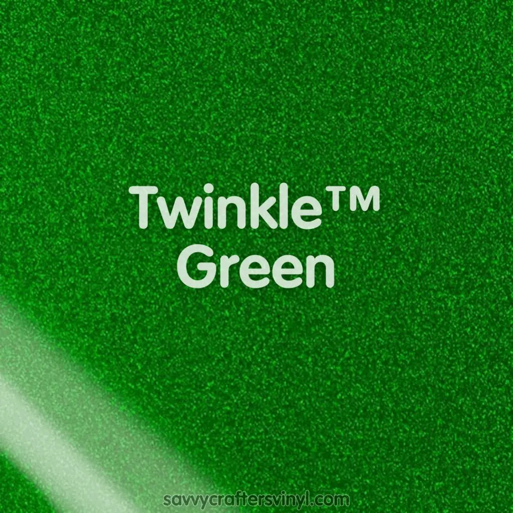 Siser Twinkle™ | Green - Savvy Crafters Vinyl & Gifts