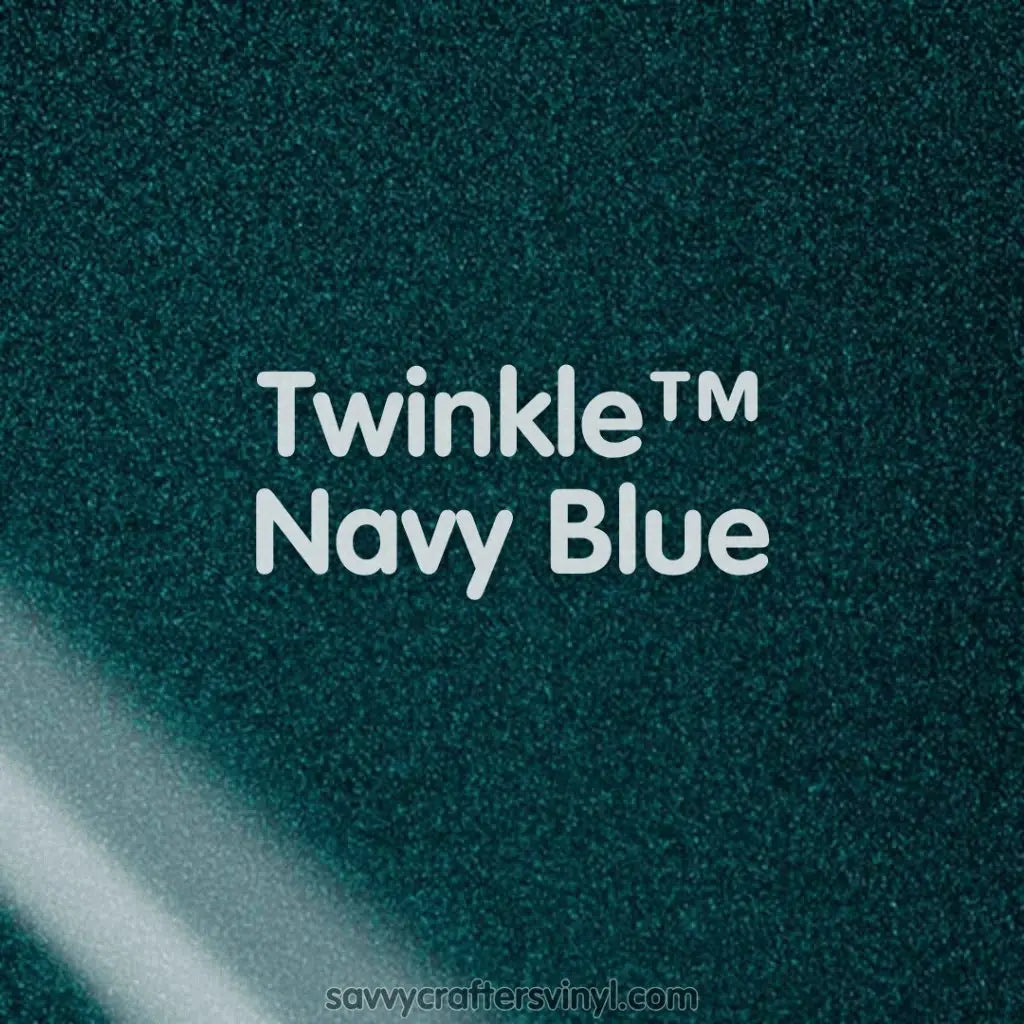 Siser Twinkle™ | Navy Blue - Savvy Crafters Vinyl & Gifts