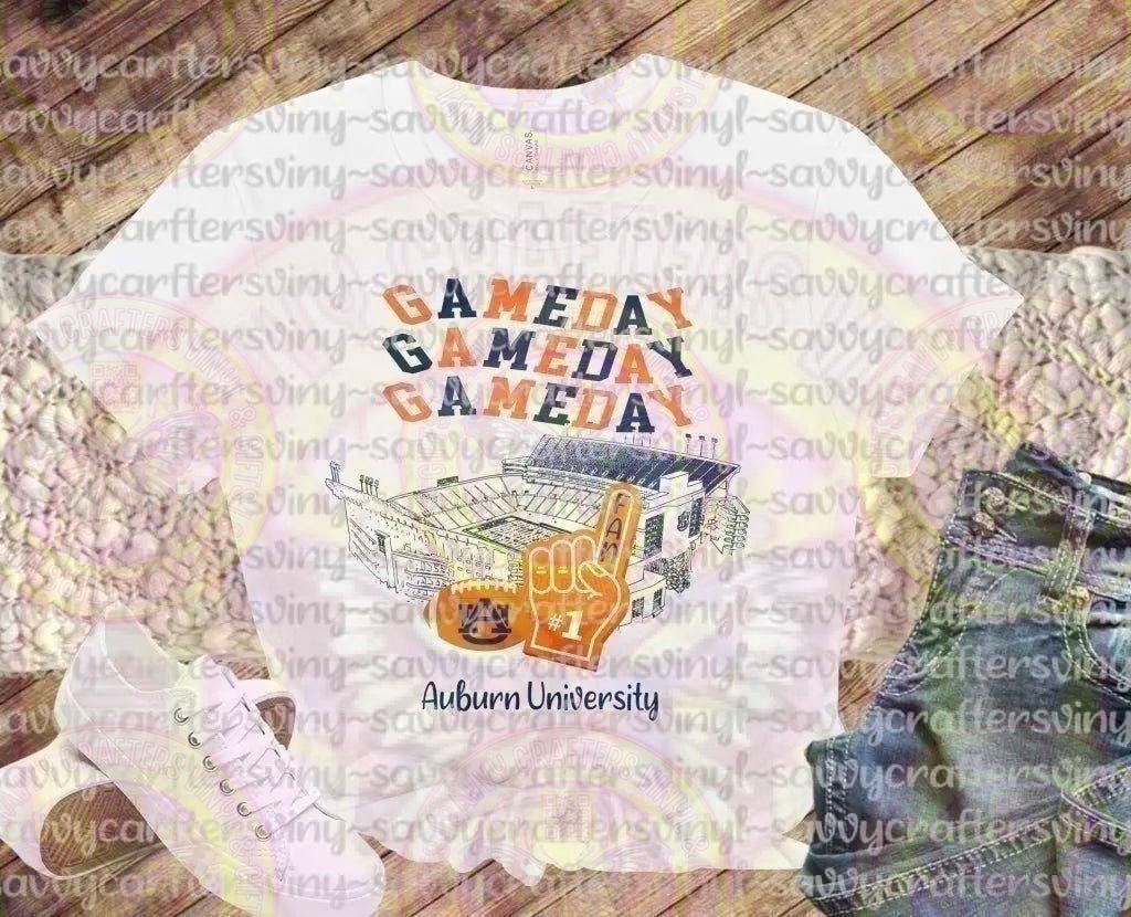 Stadium #1 FAN Auburn - Savvy Crafters Vinyl & Gifts