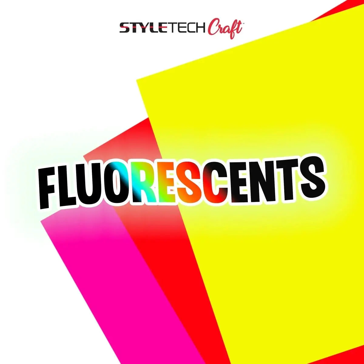StyleTech Fluorescents Adhesive - Savvy Crafters Vinyl & Gifts