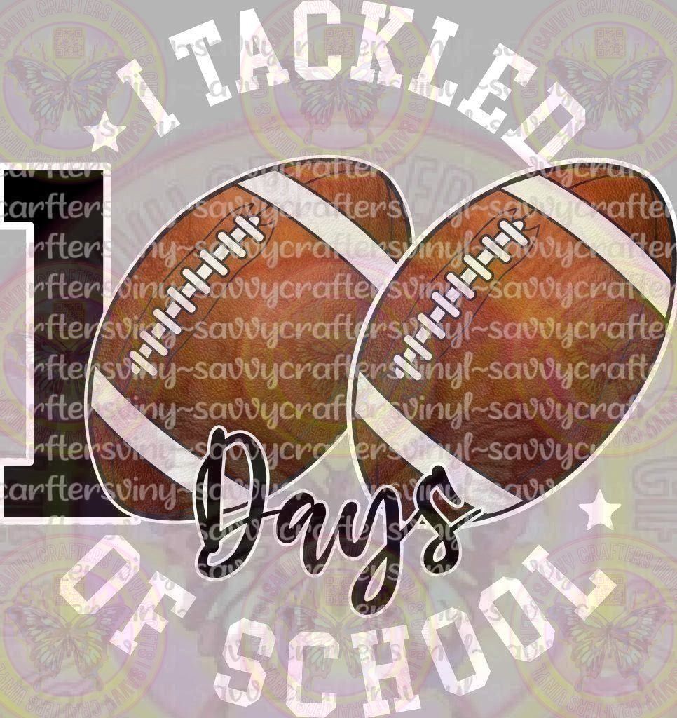 Tackled 100 days - Savvy Crafters Vinyl & Gifts