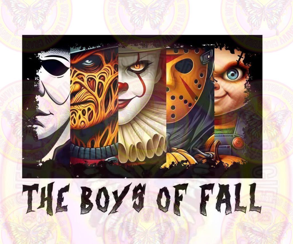 The Boys of Fall Spookier - Savvy Crafters Vinyl & Gifts