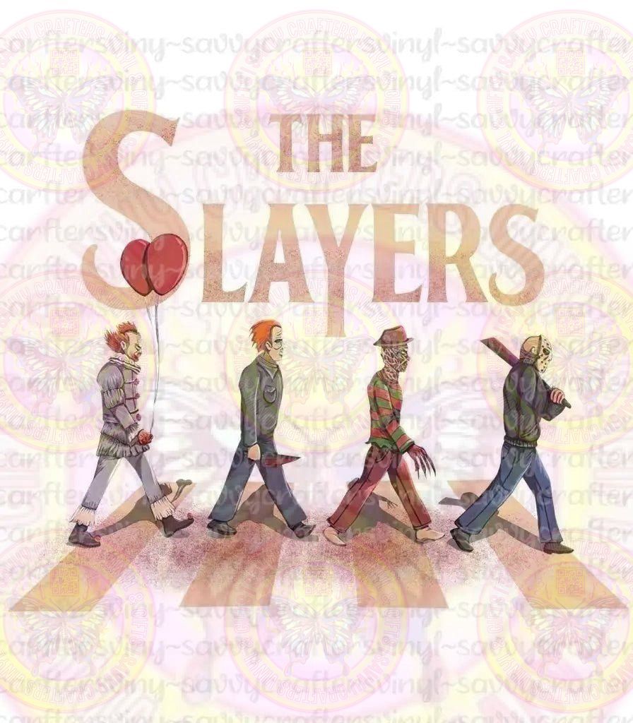 The Slayers Funny Horror Icons Music Mashup - Savvy Crafters Vinyl & Gifts