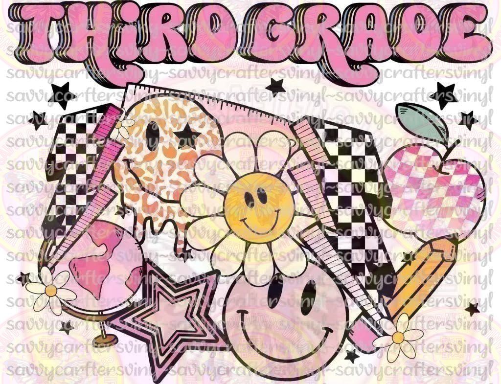 Third Grade Groovy - Savvy Crafters Vinyl & Gifts