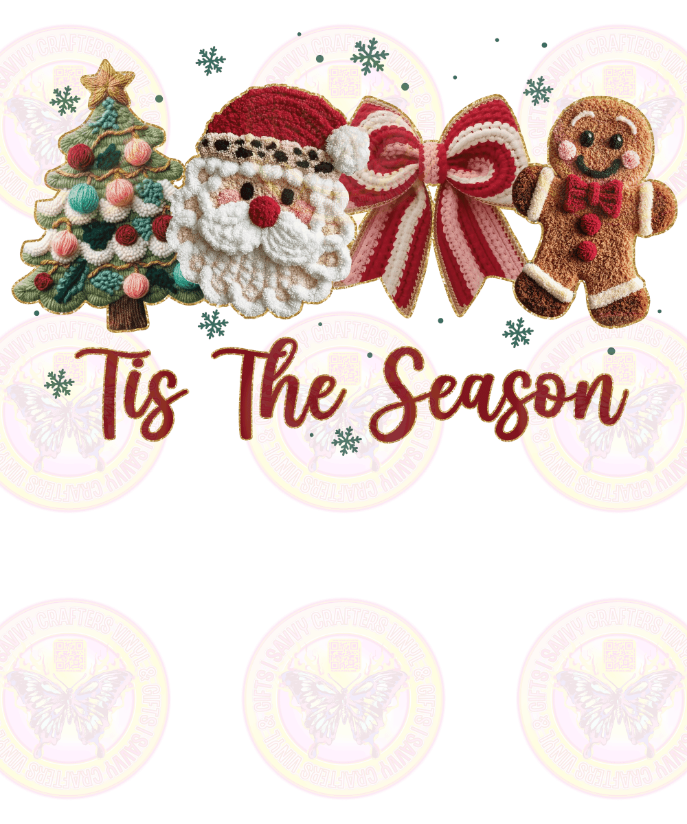 Tis The Season Faux Yarn - Savvy Crafters Vinyl & Gifts