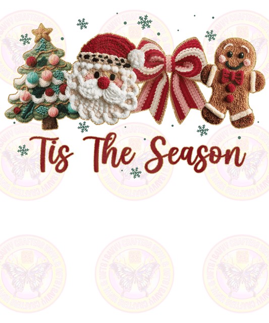 Tis The Season Faux Yarn - Savvy Crafters Vinyl & Gifts