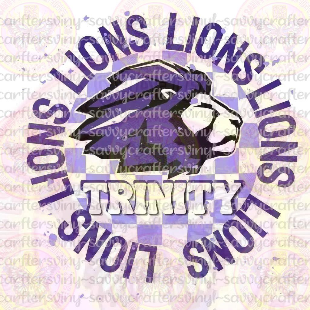 Trinity Lions Retro - Savvy Crafters Vinyl & Gifts