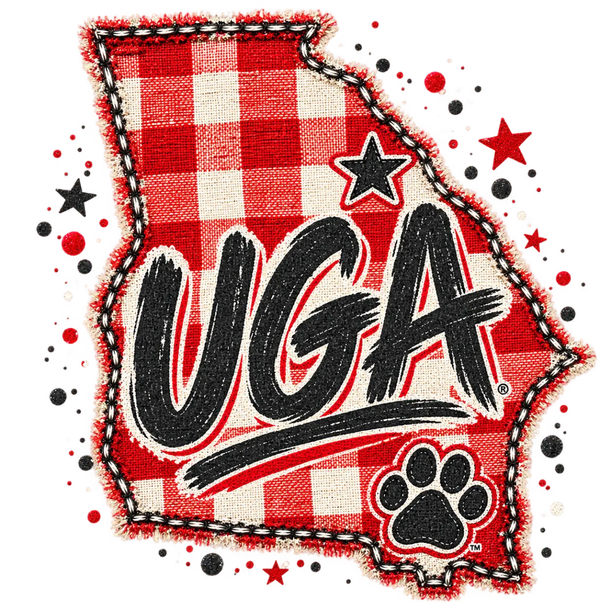 UGA Superstar State - Savvy Crafters Vinyl & Gifts