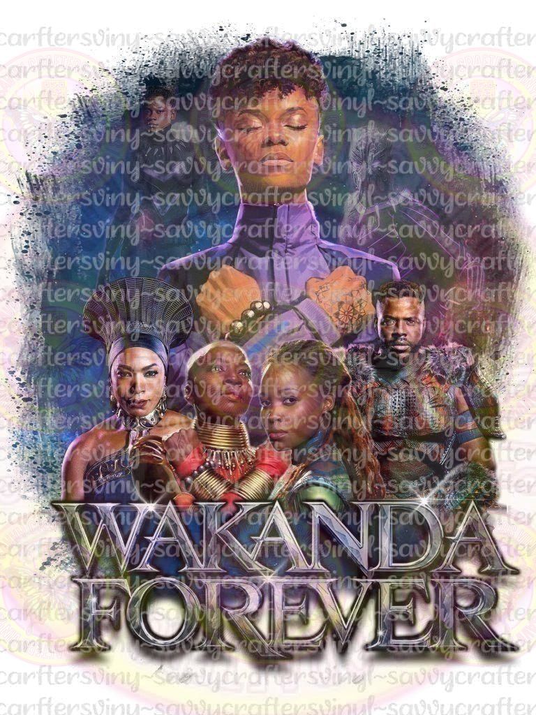 Wakanda Collage - Savvy Crafters Vinyl & Gifts