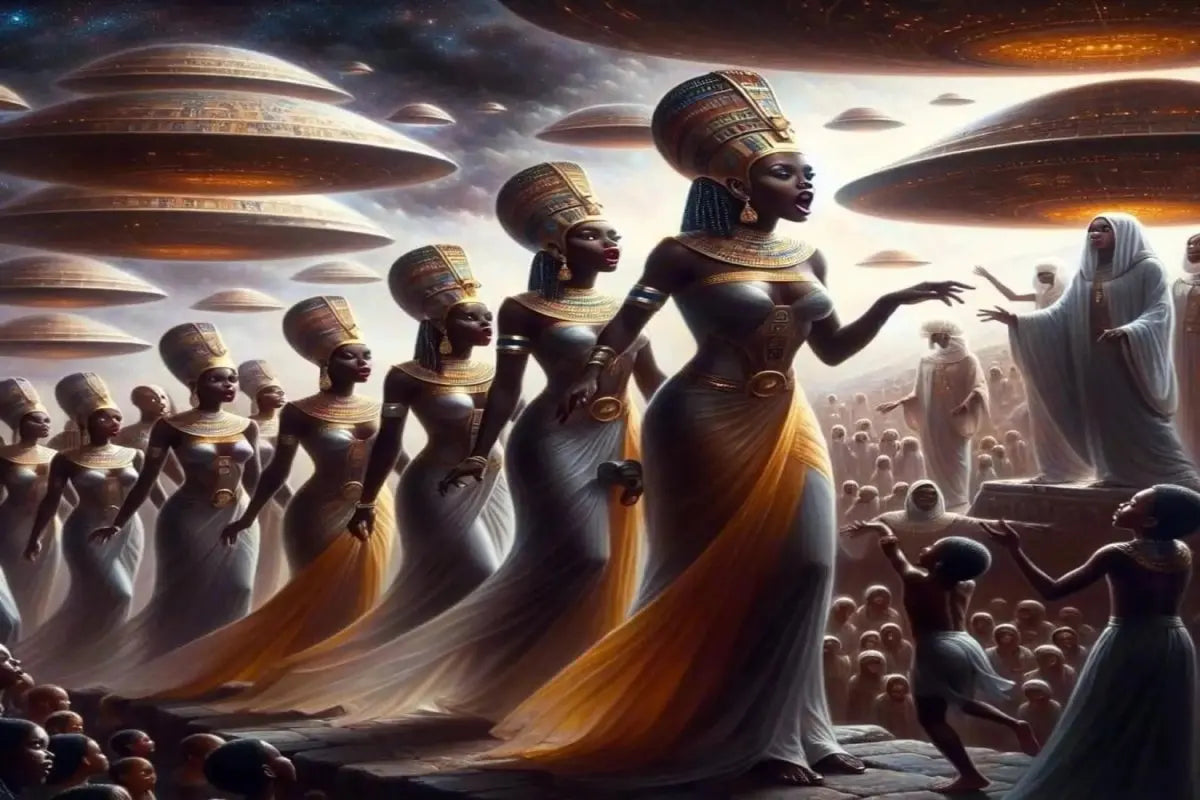 Walking with Egyptian Queens 20oz Tumbler Wrap - Savvy Crafters Vinyl & Gifts