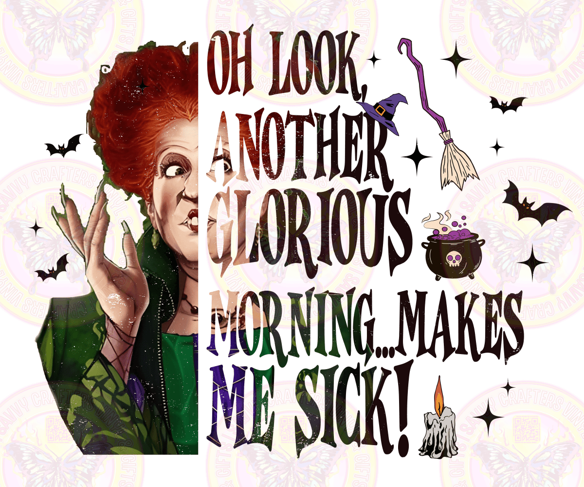 Wini HP Makes me Sick! - Savvy Crafters Vinyl & Gifts