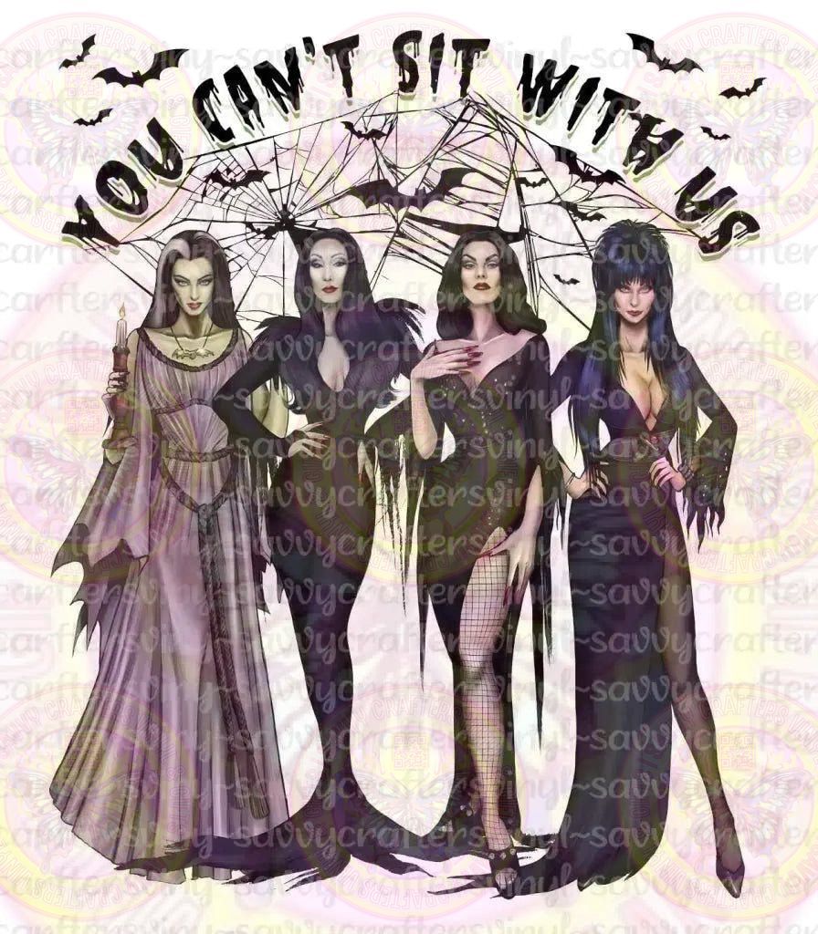 You Can sit with us Horror Icon Queens Evil Queens - Savvy Crafters Vinyl & Gifts