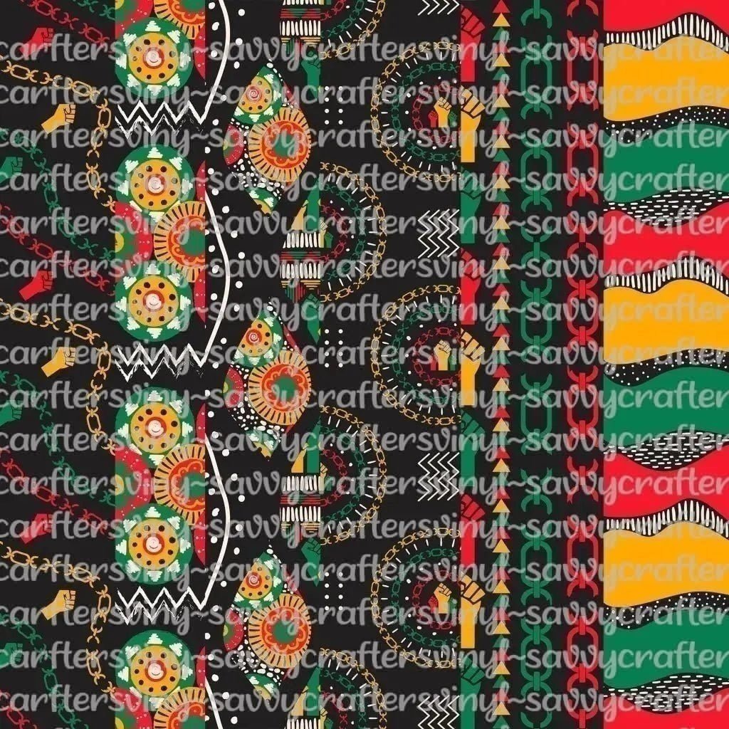 African/Black Lives Matter Collection 2 (6 Colors) - Savvy Crafters Vinyl & Gifts