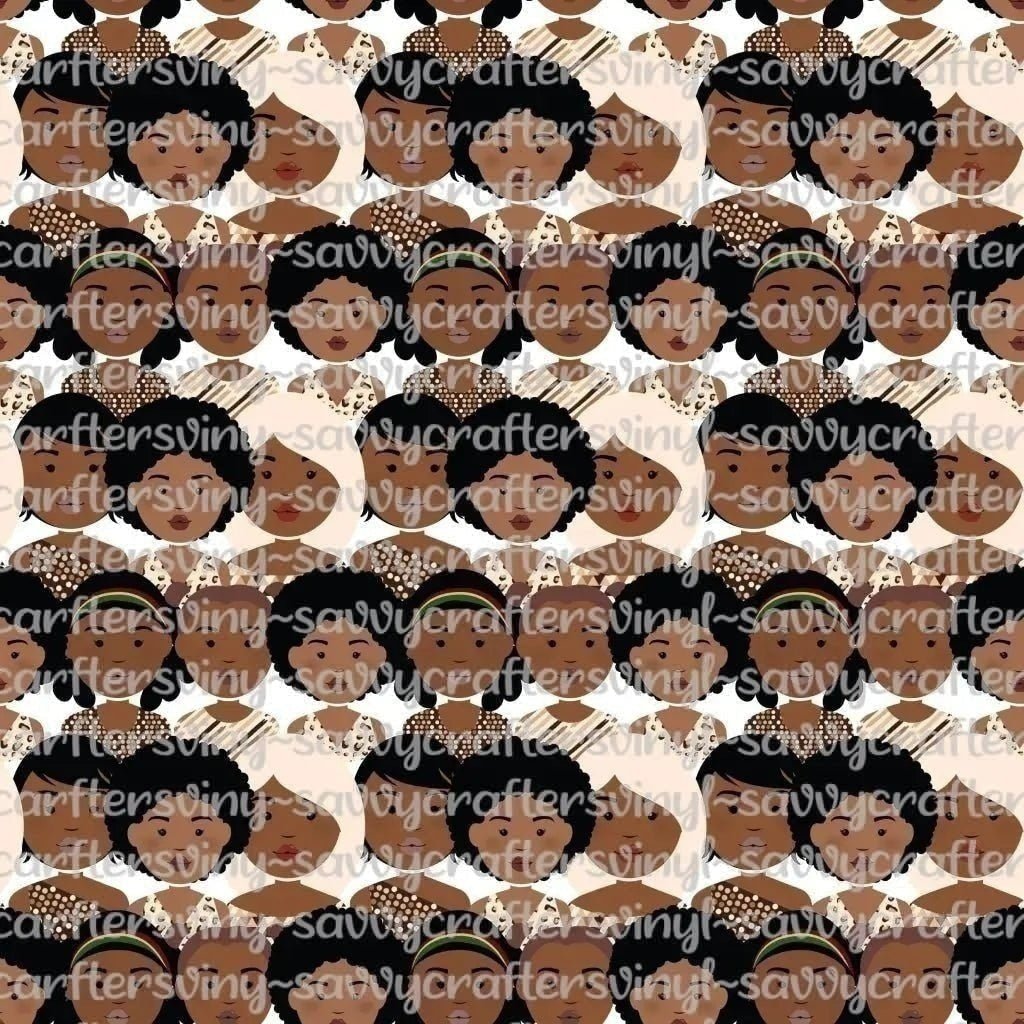 African/Black Lives Matter Collection 3 (6 Colors) - Savvy Crafters Vinyl & Gifts