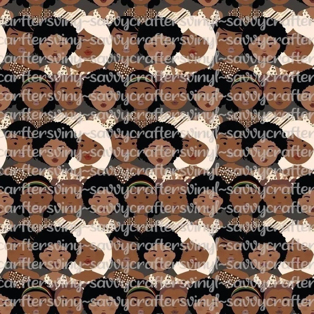 African/Black Lives Matter Collection 4 (6 Colors) - Savvy Crafters Vinyl & Gifts