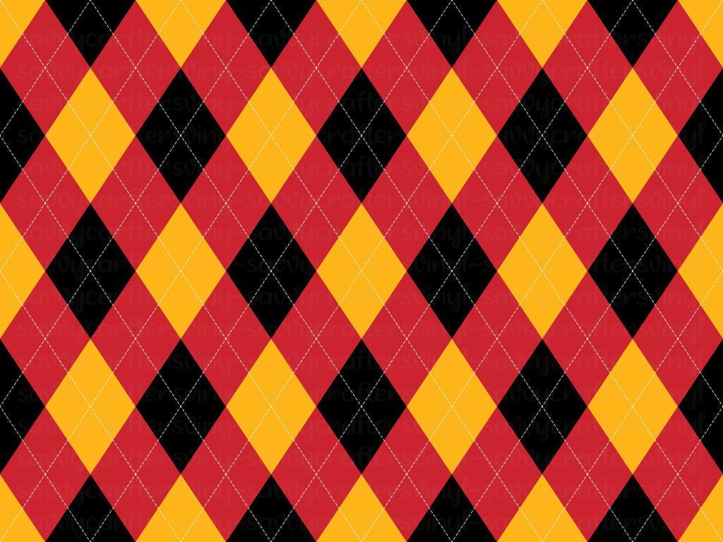 Argyle Kansas Chiefs Swelce large - Savvy Crafters Vinyl & Gifts