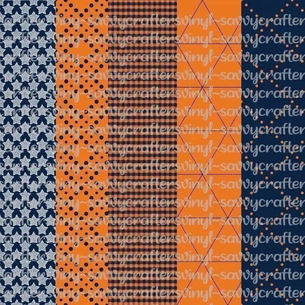 Auburn Collection 2 (5 Colors) - Savvy Crafters Vinyl & Gifts