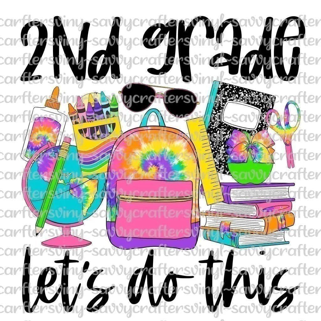 Back to school Girl Backpack - Savvy Crafters Vinyl & Gifts