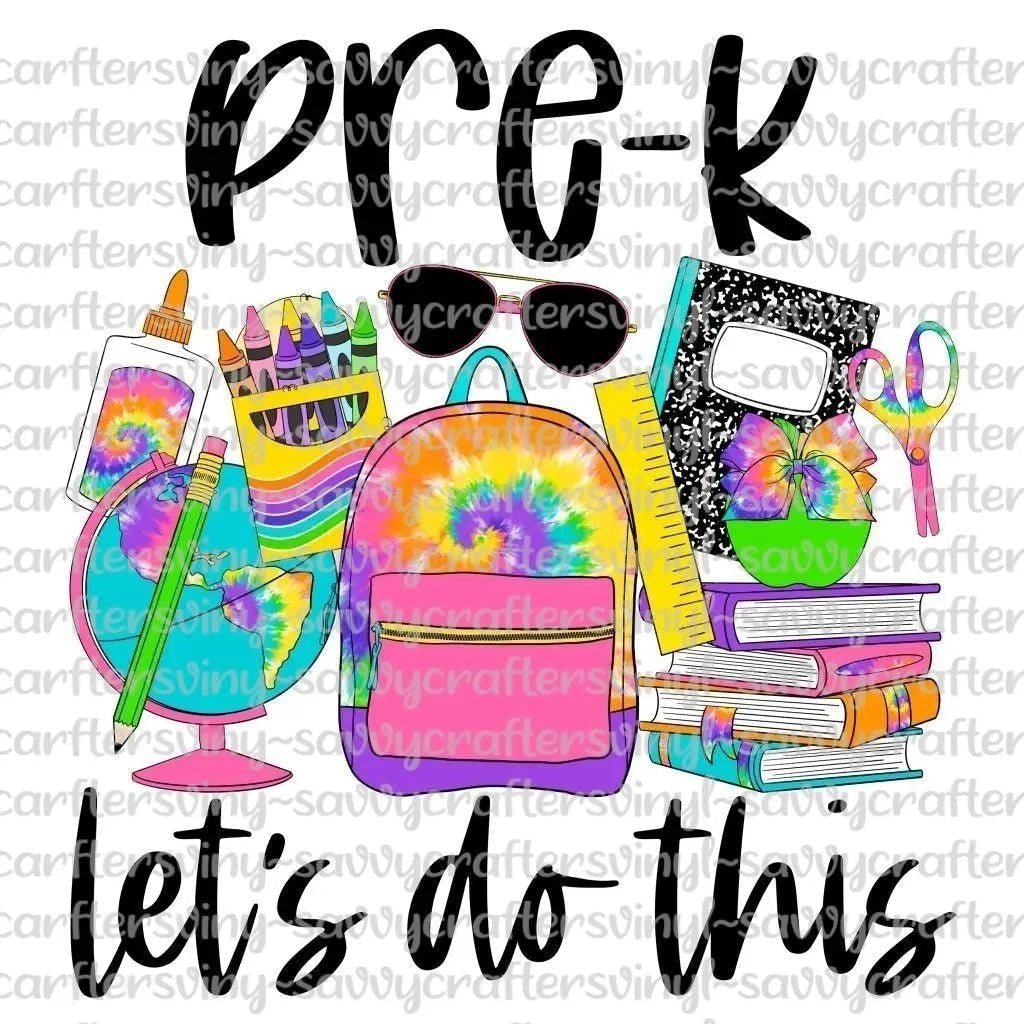 Back to school Girl Backpack - Savvy Crafters Vinyl & Gifts